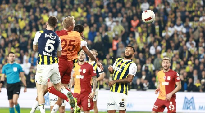 Galatasaray-Fenerbahçe derbisinin golleri yabancılardan